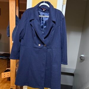 Classic Navy Trench Coat